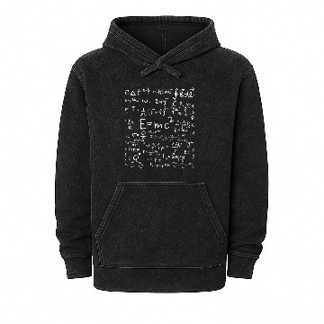 Discover Physics science teacher formula cheat shee Mineral Wash Hoodies