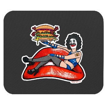 Discover Dr. Frankenburger Bobs Burgers Rocky Horror Parody Mouse Pads