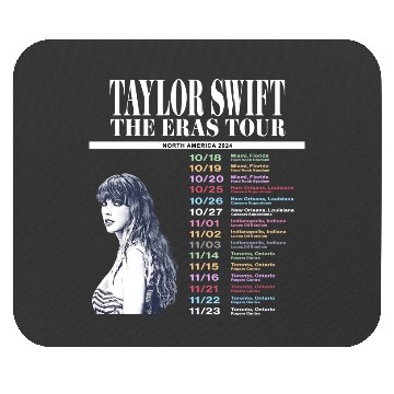 Discover Eras Tour US 2024 Mouse Pads