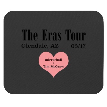 Discover Eras Tour Glendale Show Mouse Pads