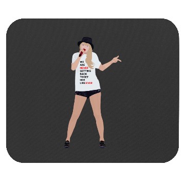 Discover taylorr swiftt Eras Tour Red Outfit Mouse Pads