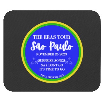 Discover Eras Tour Sao PauloNight 3 Mouse Pads