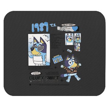 Discover BlueyDad 1989 T Eras Tour classique Mouse Pads