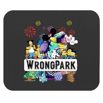 Discover Wrong Park Tyrannosaurus 2023 Disney Mouse Pads