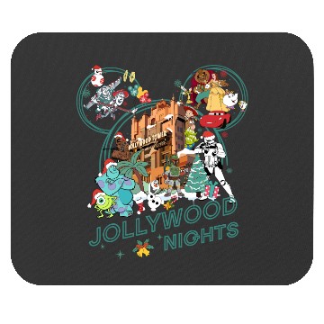 Discover Disney Jollywood Nights Christmas Mouse Pads