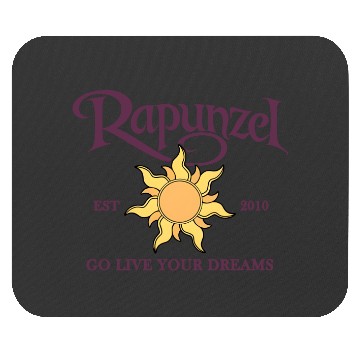 Discover Disney Tangled Rapunzel Go Live Your Dream Mouse Pads