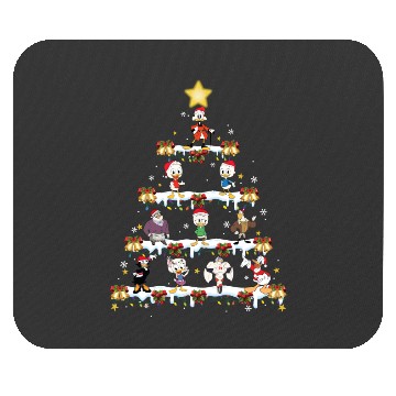 Discover Disney DuckTales Christmas Tree and Lights Mouse Pads
