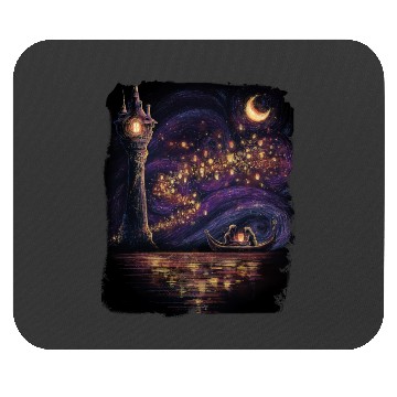 Discover Vintage Tangled Rapunzel  Mouse Pads, Disney Rapunzel Floral Mouse Pads