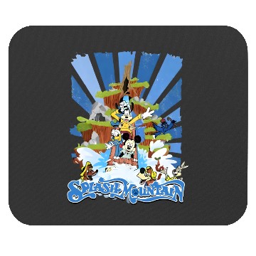 Discover Disney Mickey Splash Mountain 1998 Mouse Pads