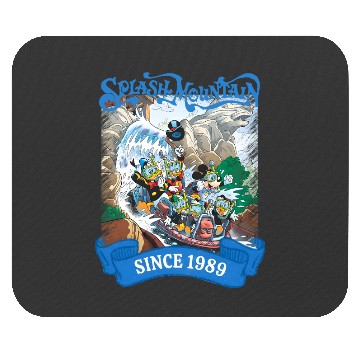 Discover Disney Splash Mountain Vintage Mouse Pads, Splash Mountain,