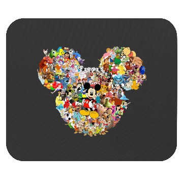 Discover All Disney Characters, Disney Mouse Pads, Disney Trip Mouse Pads