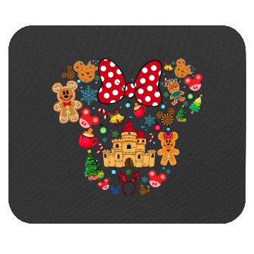Discover Disney Gingerbread Mouse Pads, Mickey Christmas Mouse Pads