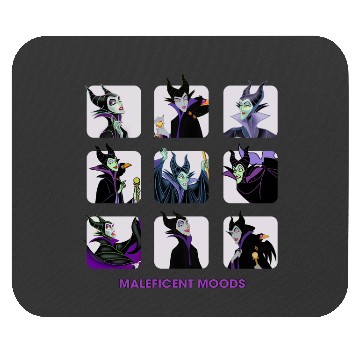 Discover Disney Maleficent Moods Funny Horror Mouse Pads