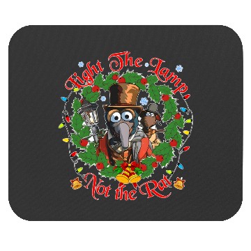 Discover Disney The Muppets Christmas Carol Gonzo And Rizzo Light the Lamp Not the Rat Mouse Pads