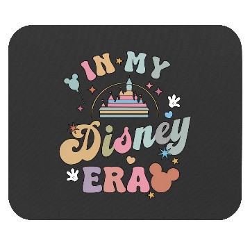 Discover In My Disney Era Mouse Pads, Disneyland Trip Mouse Pads, Disney World Mouse Pads