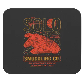 Discover Vintage Disney Star Wars  Mouse Pads, Millenium Falcon, Star Wars Han Solo Smuggling Co Mouse Pads