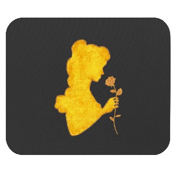 Discover Watercolor Silhouette Beauty and the Beast Belle  : Disney princess tattoo Shirt,  Princess tattoo vintage t shirt, Disney princess tattoo Gift Fan S-5XL Mouse Pads