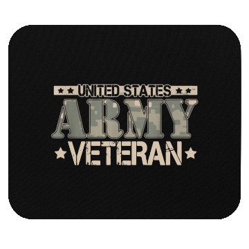 Discover Army Veteran Mouse Pads
