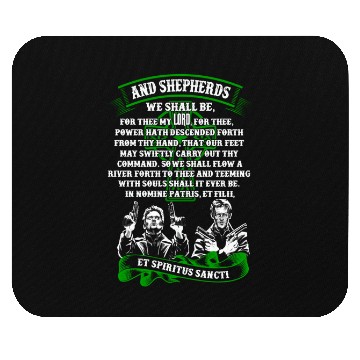 Discover The Boondock Saints - And Shepherds we shall be Mouse Pads