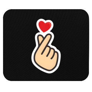 Discover bts love hand Mouse Pads
