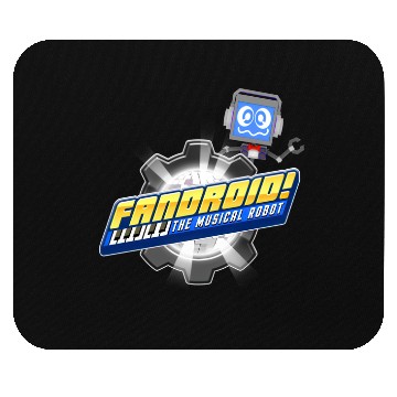 Discover Fandroid Logo with Waving Fandroid Mouse Pads