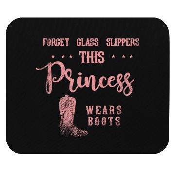 Discover Cowboy Boot Horseback Riding Cowgirl Cow Mouse Pads