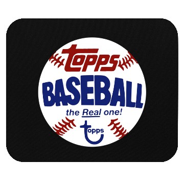 Discover Topps Baseball Vintage Style The Real One Mouse Pads