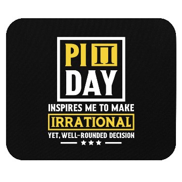 Discover Funny Pi Day Mouse Pads Math Mouse Pads Pi Day 3 14 Irrational