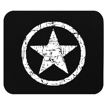 Discover Vintage Army Star Mouse Pads
