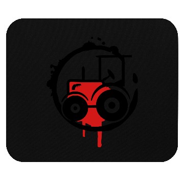 Discover A tractor Graffiti Mouse Pads