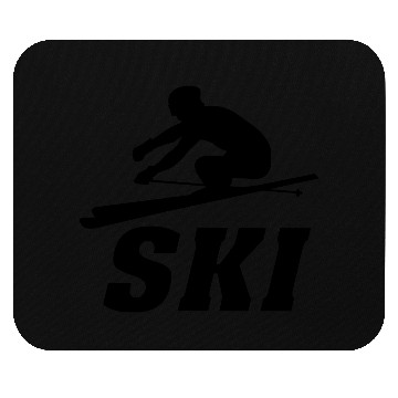 Discover Ski, ski, skiing, après ski, freeski, winter Mouse Pads
