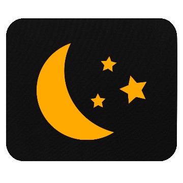 Discover moon and stars Mouse Pads