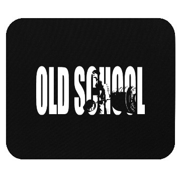 Discover Old School (Deadlift) Mouse Pads