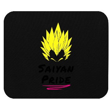 Discover Saiyan Pride Dragonballz Mouse Pads