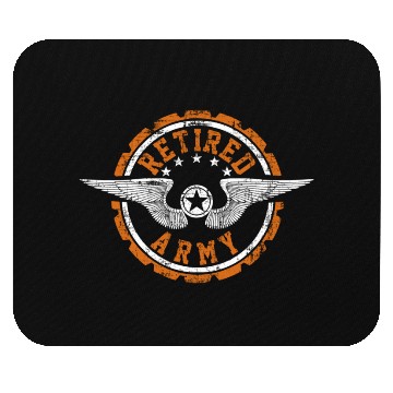 Discover Retired Army Mouse Pads