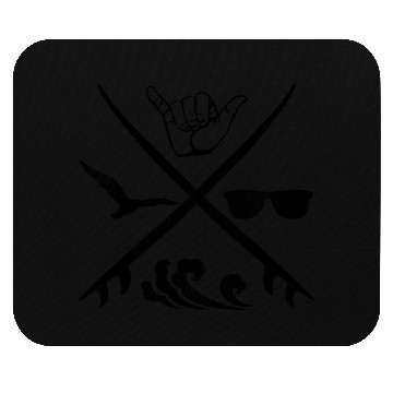 Discover Surf vintage Mouse Pads