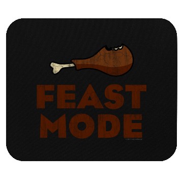 Discover Feast Mode Funny Thanksgiving Mouse Pads