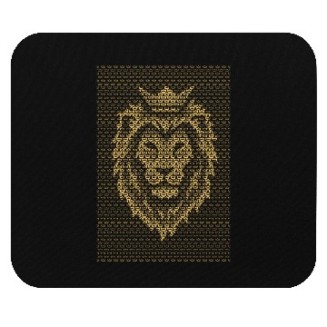 Discover Lion Crown Mouse Pads