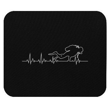 Discover Scuba diving diver Mouse Pads