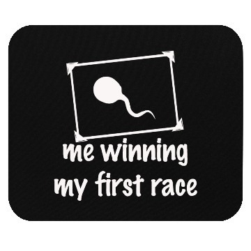 Discover Me winning my first race Mouse Pads