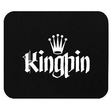 Discover Kingpin - White Mouse Pads