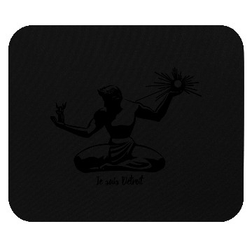 Discover Je Suis Detroit Mouse Pads