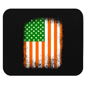 Discover Irish American Flag Mouse Pads