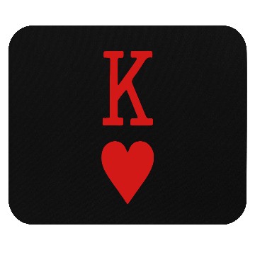 Discover King of Hearts Vector Mouse Pads