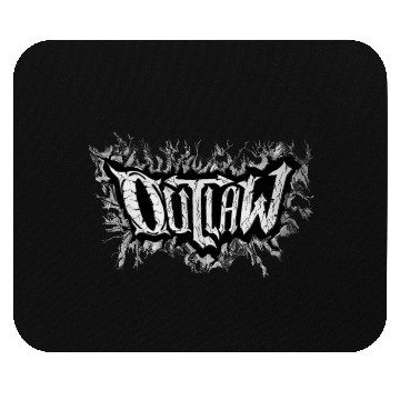 Discover Outlaw lightning Mouse Pads