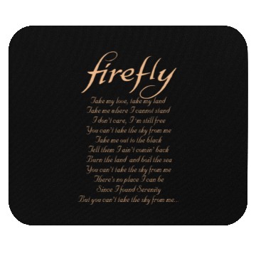 Discover Firefly TV Mouse Pads