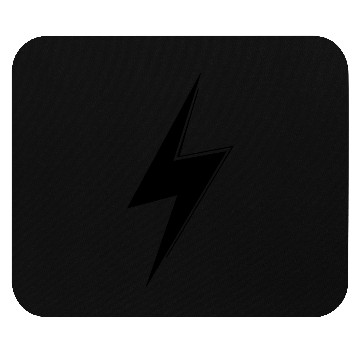 Discover lightning bolt Mouse Pads