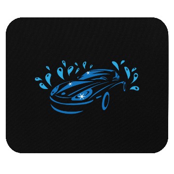 Discover car wash Mouse Pads