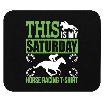 Discover Horse Racing Mouse Pads