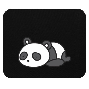 Discover Sleeping Panda Mouse Pads